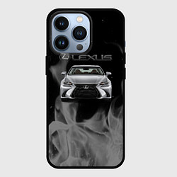 Чехол для iPhone 13 Pro Lexus лексус огонь, цвет: 3D-черный