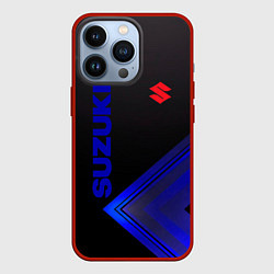 Чехол для iPhone 13 Pro SUZUKI СУЗУКИ, цвет: 3D-красный