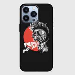 Чехол iPhone 13 Pro PUNKS NOT DEAD - Панк
