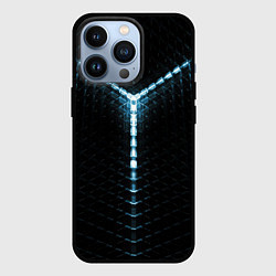 Чехол для iPhone 13 Pro Y - неон, цвет: 3D-черный