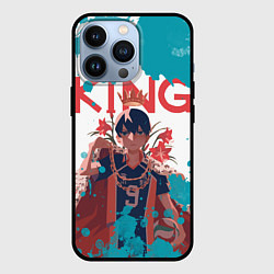 Чехол для iPhone 13 Pro Король Тобио, цвет: 3D-черный