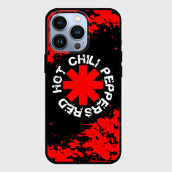 Чехол для iPhone 13 Pro Red hot chili peppers RHCP, цвет: 3D-черный