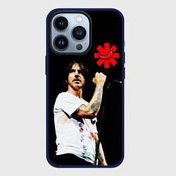 Чехол для iPhone 13 Pro Red Hot Chili Peppers RHCP, цвет: 3D-тёмно-синий