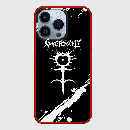 Чехол iPhone 13 Pro Ghostemane trash / 3D-Красный – фото 1