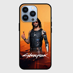 Чехол для iPhone 13 Pro Vi cyberpunk 2077, цвет: 3D-черный