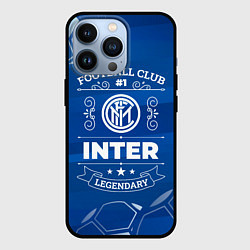 Чехол для iPhone 13 Pro Inter FC 1, цвет: 3D-черный