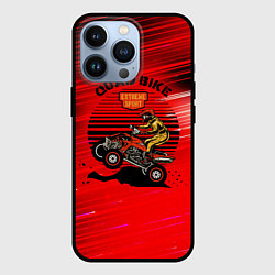 Чехол для iPhone 13 Pro QUAD BIKE Квадроцикл, цвет: 3D-черный