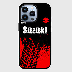 Чехол для iPhone 13 Pro SUZUKI Suzuki Est 1909 Шины, цвет: 3D-черный