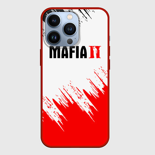 Чехол iPhone 13 Pro Mafia 2 Мафия / 3D-Красный – фото 1