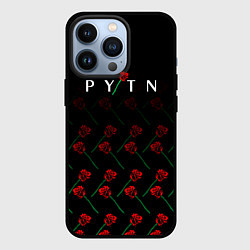 Чехол для iPhone 13 Pro Payton Moormeie pattern rose, цвет: 3D-черный