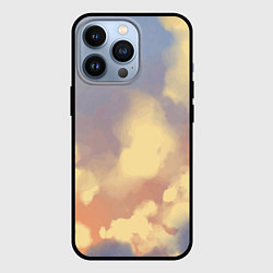 Чехол для iPhone 13 Pro Облачное небо на закате, цвет: 3D-черный