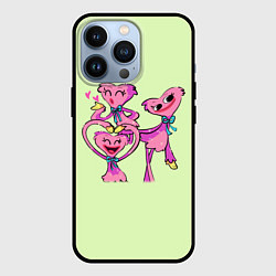 Чехол для iPhone 13 Pro POPPY PLAYTIME - KISSY MISSY - МИЛАЯ КИССИ МИССИ, цвет: 3D-черный