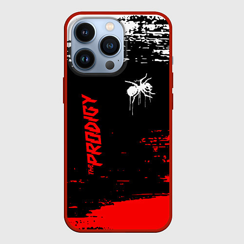 Чехол iPhone 13 Pro The prodigy : дарование / 3D-Красный – фото 1