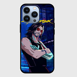 Чехол для iPhone 13 Pro Johnny Cyberpunk2077, цвет: 3D-черный