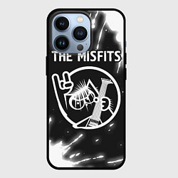 Чехол для iPhone 13 Pro The Misfits КОТ Краска, цвет: 3D-черный