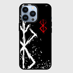 Чехол для iPhone 13 Pro БЕРСЕРК - КЛЕЙМО ЖЕРТВЫ, цвет: 3D-черный