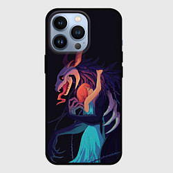 Чехол для iPhone 13 Pro Объятия чародея Невеста чародея, цвет: 3D-черный