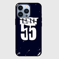 Чехол для iPhone 13 Pro ГРОТ 55, цвет: 3D-черный