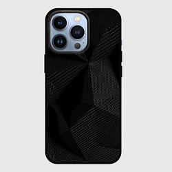 Чехол для iPhone 13 Pro КАРБОН ПОЛИГОНЫ, цвет: 3D-черный