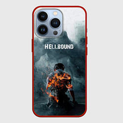 Чехол для iPhone 13 Pro Зов ада - hellbound, цвет: 3D-красный