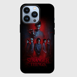 Чехол для iPhone 13 Pro ОЧЕНЬ СТРАННЫЕ ДЕЛА ST STRANGER THINGS, цвет: 3D-черный