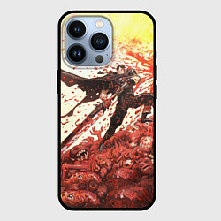 Чехол для iPhone 13 Pro BERSERK ГАТС РУНА спина, цвет: 3D-черный