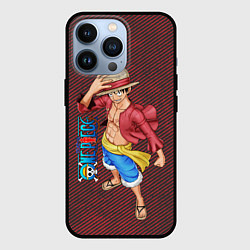 Чехол для iPhone 13 Pro Луффи- One Piece или Большой куш, цвет: 3D-черный