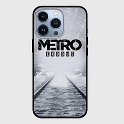 Чехол для iPhone 13 Pro METRO ЛОГОТИП, цвет: 3D-черный