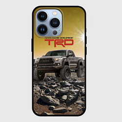 Чехол для iPhone 13 Pro Toyota Racing Development Desert Тойота в каменист, цвет: 3D-черный