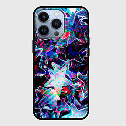 Чехол для iPhone 13 Pro Neon Stars, цвет: 3D-черный