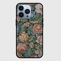 Чехол iPhone 13 Pro Floral pattern Цветочный паттерн