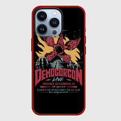 Чехол для iPhone 13 Pro Stranger Things Demogorgon, цвет: 3D-красный