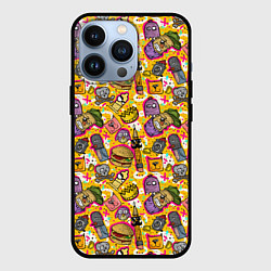 Чехол для iPhone 13 Pro Urban hooligan, цвет: 3D-черный