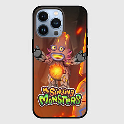 Чехол для iPhone 13 Pro My singing monsters ЛАВАТЁКА, цвет: 3D-черный