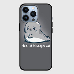 Чехол для iPhone 13 Pro Seal of Disapproval, цвет: 3D-черный