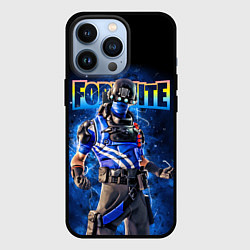 Чехол для iPhone 13 Pro Fortnite Carbon Commando Плутон Персонаж Видеоигра, цвет: 3D-черный