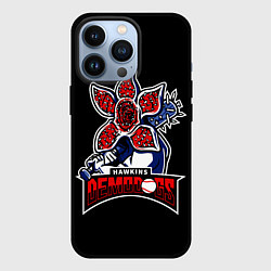 Чехол для iPhone 13 Pro Hawkins Demodogs, цвет: 3D-черный