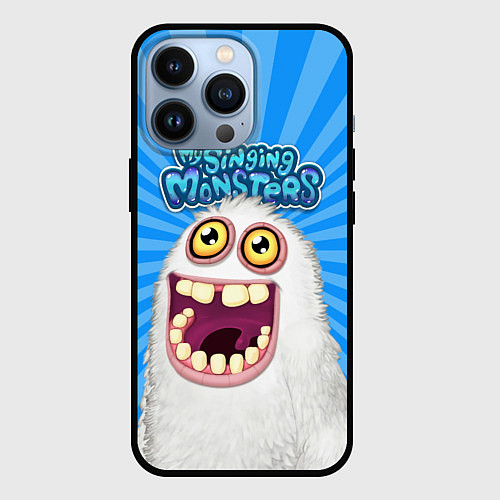 Чехол iPhone 13 Pro My singing monsters Мамунт / 3D-Черный – фото 1