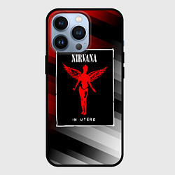 Чехол для iPhone 13 Pro NIRVANA in utero - НИРВАНА, цвет: 3D-черный