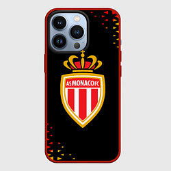 Чехол для iPhone 13 Pro Monaco абстракция, цвет: 3D-красный