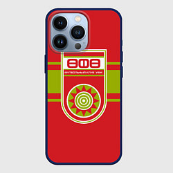 Чехол для iPhone 13 Pro ФК УФА, цвет: 3D-тёмно-синий