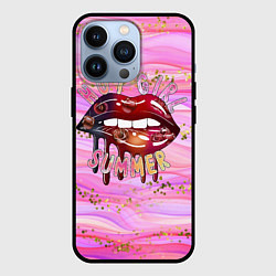 Чехол для iPhone 13 Pro HOT GIRL SUMMER, цвет: 3D-черный