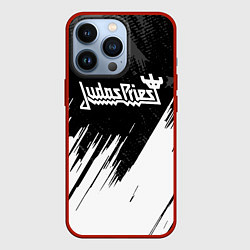 Чехол для iPhone 13 Pro Judas Priest metal, цвет: 3D-красный