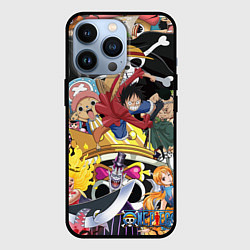 Чехол для iPhone 13 Pro One Pieceгерои, цвет: 3D-черный