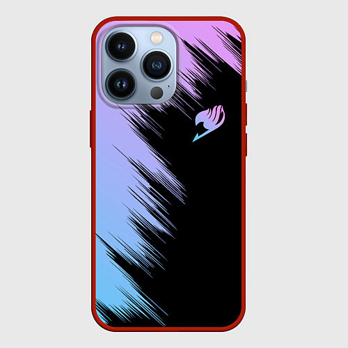 Чехол iPhone 13 Pro Хвост феи - neon / 3D-Красный – фото 1