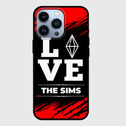 Чехол для iPhone 13 Pro The Sims Love Классика, цвет: 3D-черный