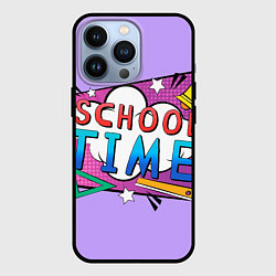 Чехол для iPhone 13 Pro School time, цвет: 3D-черный