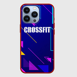 Чехол для iPhone 13 Pro Дефрагментация - Crossfit, цвет: 3D-красный