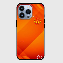 Чехол для iPhone 13 Pro Manchester united Абстракция спорт, цвет: 3D-черный