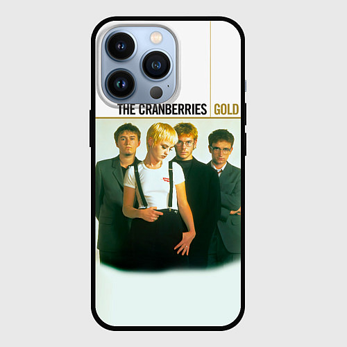 Чехол iPhone 13 Pro Gold - The Cranberries / 3D-Черный – фото 1
